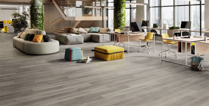 Lợi Ích Khi Thi Công Sàn Nhựa Giả Gỗ Văn Phòng